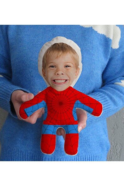 Bk Gift Gift Kişiye Özel Fotoğraflı Süper Kahraman Tasarımlı Bebek Yastık Mod...