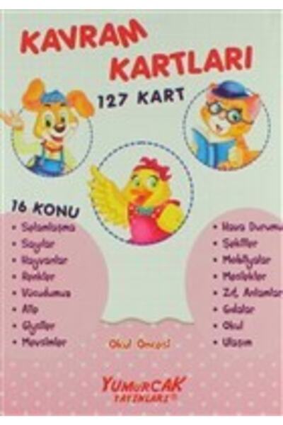 Yumurcak Yayınları Kavram Kartları 127 Kart