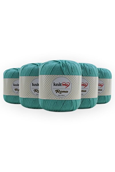 knitme Roma 75 Gr 5 Pack Hand Knitting Yarn Taka Yarn 505 for All Models