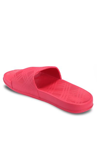 Esem Pantolette
 - Rot - Flacher Absatz