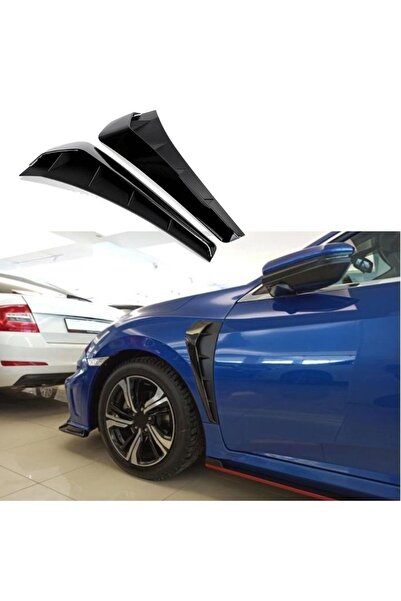 Carmind Honda Civic Fc5 Fk7 Uyumlu Yan Çamurluk Venti Kalın Model