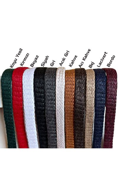 Foottab Flat Waxed Laces