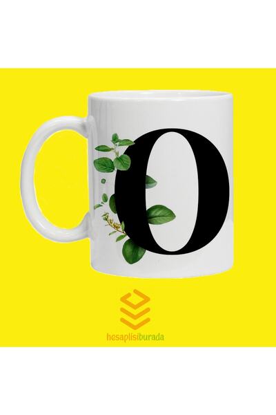 hesaplisiburada كوب مطبوع عليه حرف O