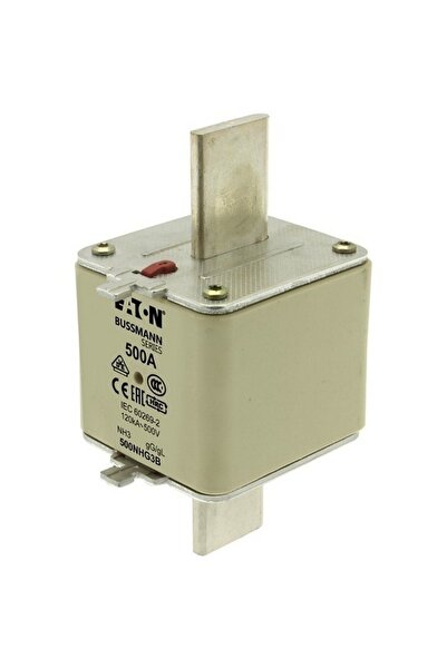 Eaton 500nhg3b Nh Sigorta 3-boy, Gg/gl, 500v, 120ka - 500 A