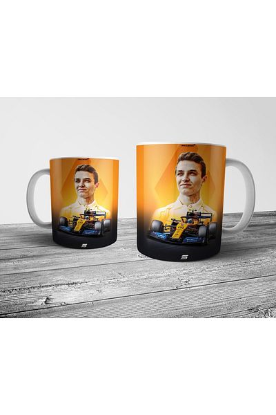 Pixxa Lando Norris - Formula 1 - F1 Mug Cup Model 2