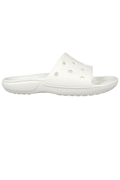 Crocs Papuci unisex Classic Slide Alb 206121-100