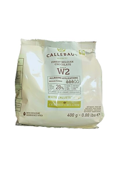 Callebaut Callebaut Beyaz Pul Kuvertür Çikolata 400 Gr