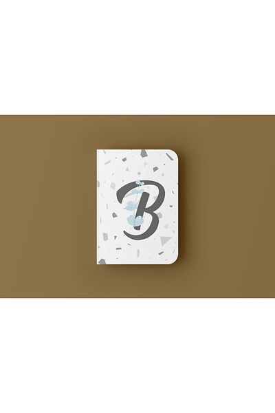 daystore دفتر ملاحظات مطبوع عليه حرف B باللغة التركية