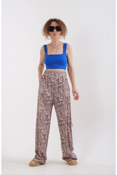 Zelish My Sister Сакс Синій Кроп-топ на бретельках