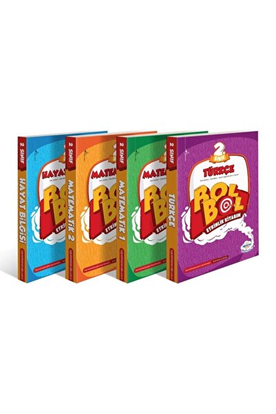 öğretmen evde Öğretmen Evde 2 Sınıf Bol Bol Set 4 Kitap