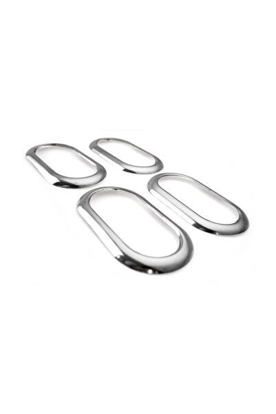 FAMS OTO AKSESUAR Dacia Duster Krom Iç Kapı Kolu Çerçeve 4 Parça 2010-2018 Pa...