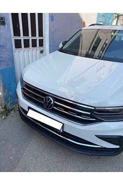 FAMS OTO AKSESUAR Vw Tiguan Krom Ön Panjur 4 Prç, 2020 Ve Üzeri Paslanmaz Çelik