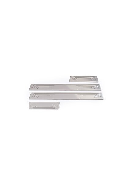 Leonacs Fams Otomotiv Op,el, Astra G Sedan Krom Kapı Eşik Koruması 4 Parça 19...