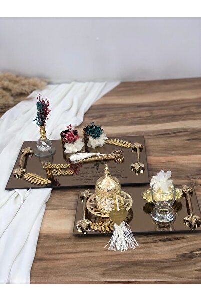 Masalsı Concept Комплект тава за годеж, Тава за годежен подарък, Годежен пода...