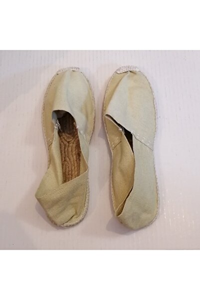 Beta Unisex Handmade Linen Panama Natural Jute Mesh Rubber Integrated Base Espadrille