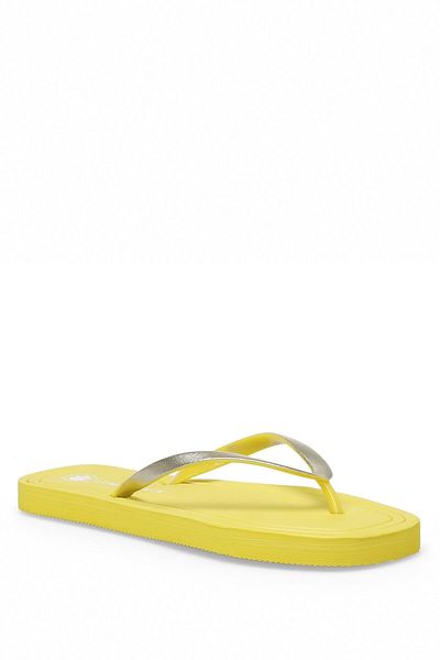lumberjack Nora 2fx Yellow Women's Flip Flops