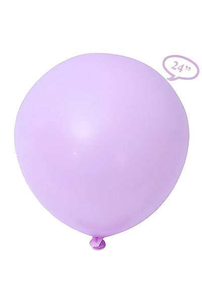 Big Party Macaron Purple Latex Balloon 24 Inch