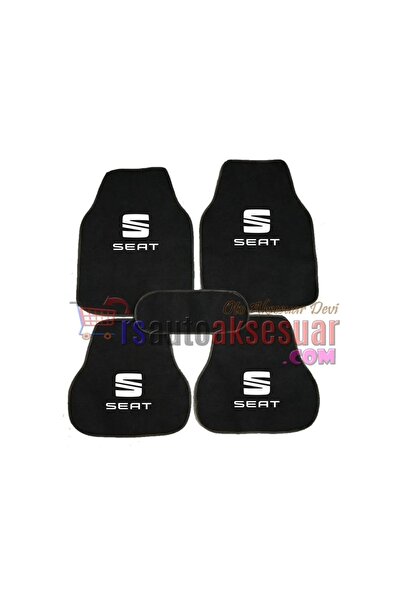Genel Markalar Seat Leon Logolu Siyah Halıfleks Paspas Seti
