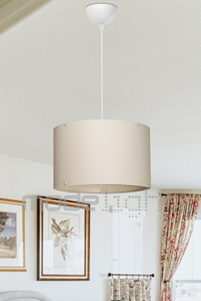 Modelight Arel Yatak Odası Set - Krem Sarkıt 2 Gold Abajur Salon-oturma Odası-çocuk Odası-yemek Odası