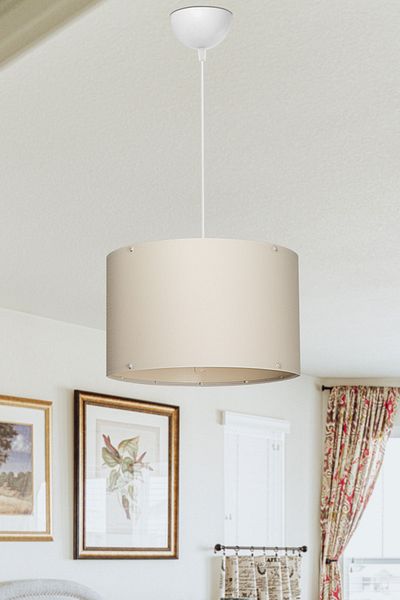 Gloria Ela Pendant Lamp Cream/Lounge-Living Room-Children's Room-Dining Room-Kitchen-Entry-Hall