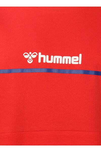 hummel Bisiklet Yaka Kırmızı Erkek Sweatshırt 921492-1027 Hmldexy Sweatshırt M