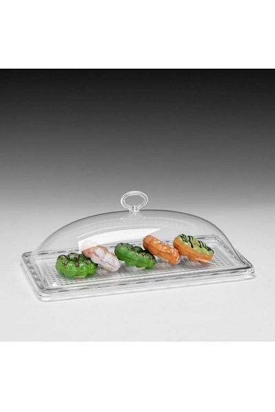 Zicco Acrylic Covered Polycarbonate Tray Fan 17.5*32.5 H 11 Cm