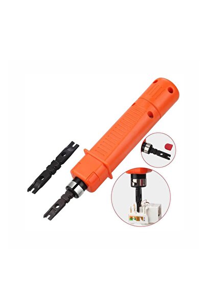 WOZLO Ht-314b Data Irtibatlama Aleti - Kesici Ile Punchdown Tool Krone Pense