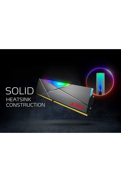 XPG Spectrix D50 16gb (8x2) Rgb Ddr4 3600mhz Cl18 1.35v Ax4u36008g18ı-dt50 Dual Kit Ram