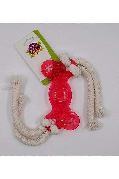 Ans String Gel Bone Teething Biting Toy for Dogs 48 Cm