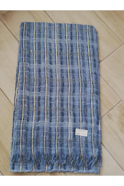 19V69 ITALIA Seria Bumbac Motiv Dungi cu Umeraș șal și Set Cadou 90x200 Cm