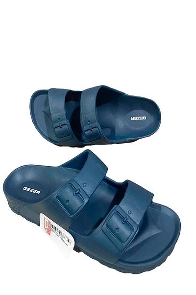 GEZER Papuci de vară, antiderapante, cu dublă cataramă, cu vedere la piscină, pentru baie și plajă (slim fit!)
