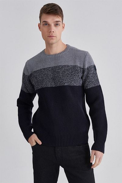 PAUL&SHARK Men's Crew Neck Wool Sweater