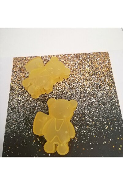 GÜLPEŞE Sa medvedićem Zatvarač kopča prozirne boje, potpuno novi