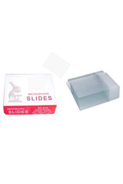 Aropi Sail Brand Lam Iki Yüzey 1/3 Rodajlı Mikroskop Slayt Camı 50'li
