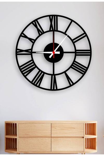 AHŞAP HEDİYENİZ Classic Design Decorative Wall Clock