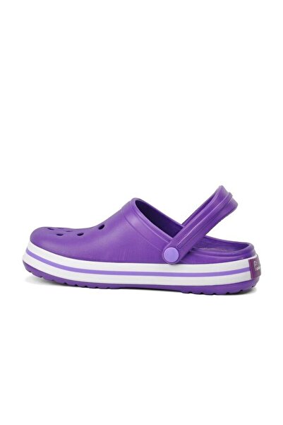 Pierre Cardin PC-6775 Purple Women's Closed-Front Sabo Slippers