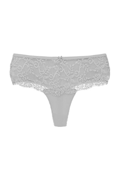 HNX Висока талія з мереживом, 3 штуки, великий розмір, жіночі стрінги