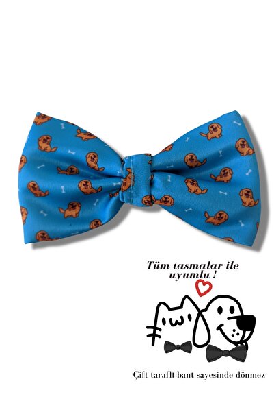 UTDpet Goldie Cat Dog Bow Tie (without table)