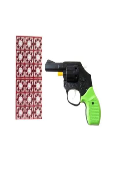 Tafado Kapsüllü Pat Pat Silah 8 Li Kapsül Tabancası Oyuncak 1 Adet Mermi
