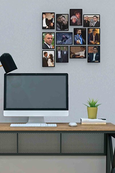 herotasarım Polat Alemdar 12 Τεμάχια MDF (ξύλο) Πίνακας Μέγεθος Γραφείου 30x3...