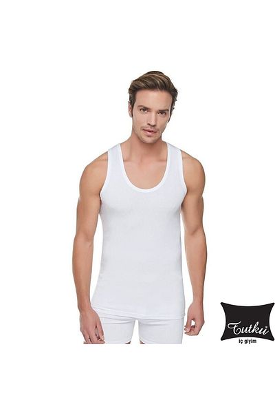 Tutku 0102-s4 Erk Rib Tank Top