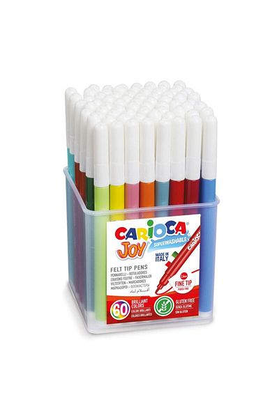 CARIOCA Joy 60-piece Super Washable Felt Paint Set