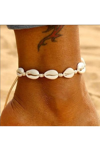 Roe takı aksesuar Women's Shell Anklet