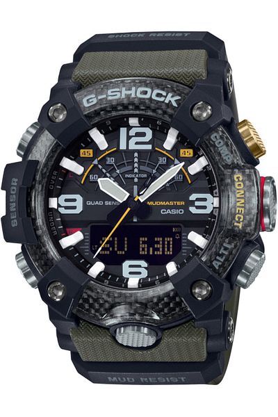 Casio ساعة يد رجالية جي شوك GG-B100-1A3DR
