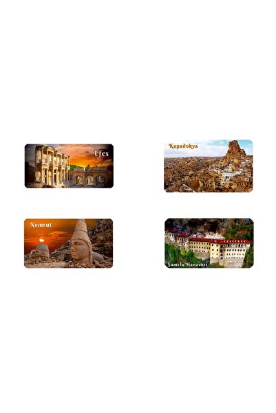 Vera Buzdolabı Magneti Türkiye Şehirleri 10'lu Set