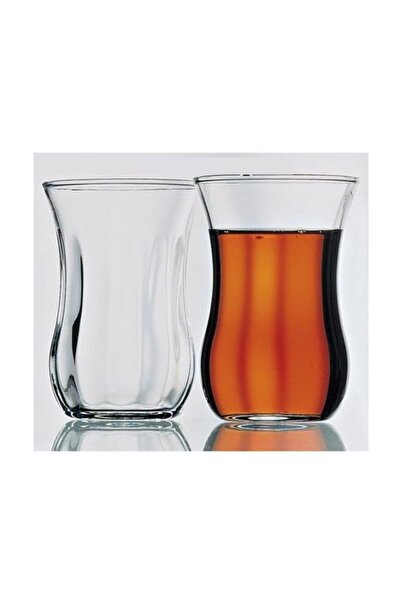 Paşabahçe 42021 Optikli Çay Bardağı 2x12=24 Lü Çay Bardak