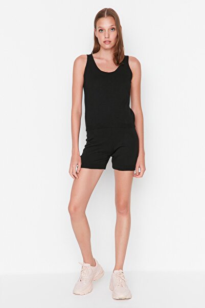 Trendyol Collection Black Triple Knitwear Top and Bottom Set TWOAW23AU0005