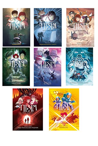 Desen Yayınları Arc Tılsım Serisi 8li Kitap Set