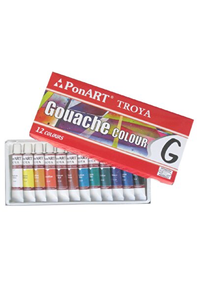 Ponart Troya 12 Ml. 12'li Guaj Boya G1212