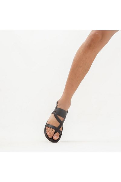 DaphneSandals Sandale pentru bărbați din piele naturală maro - E1002